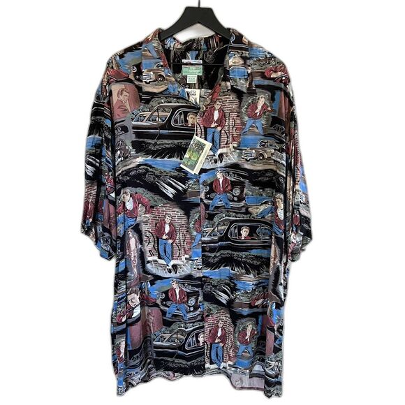 reyn spooner Other - Reyn Spooner Rare collectible Mens Rayon James Dean All Over Print  Shirt XXXL